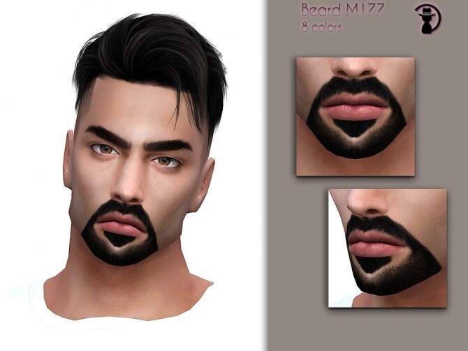 Sims 4 Beard M177 by turksimmer at TSR
