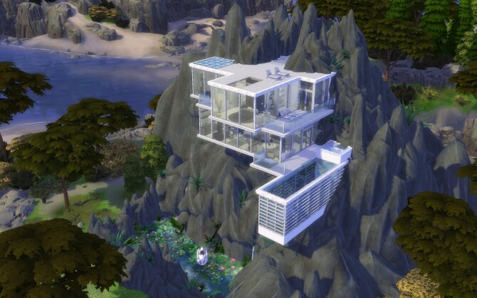 Sims 4 Dizzying Heights Home by alexiasi at Mod The Sims