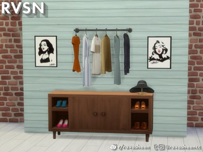 Sims 4 Clothes Minded Hanging by RAVASHEEN at TSR