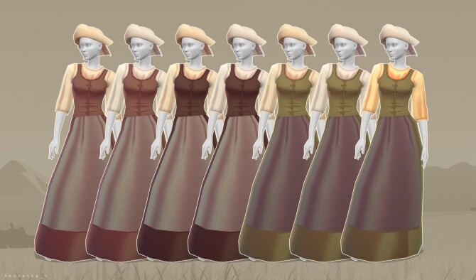 Sims 4 Peasant Set by kennetha v at Mod The Sims