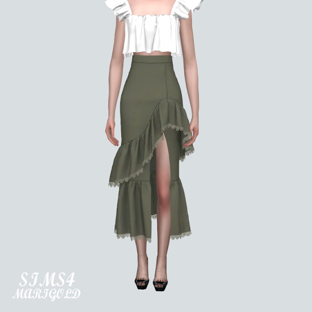 Sims 4 22 Mermaid Skirt at Marigold