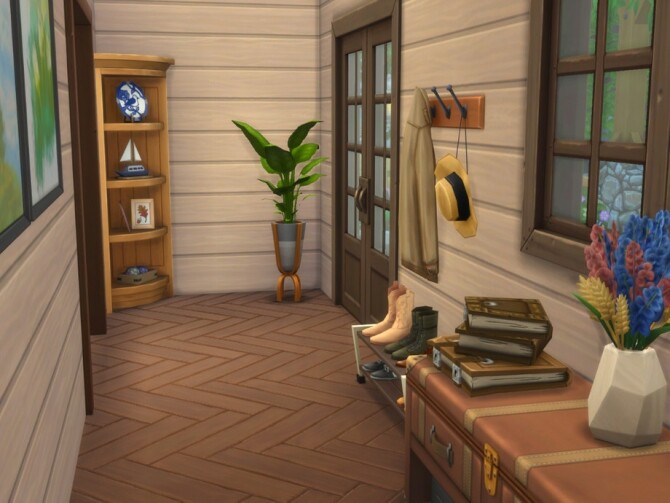 Sims 4 Family Cottage no CC by A.lenna at TSR
