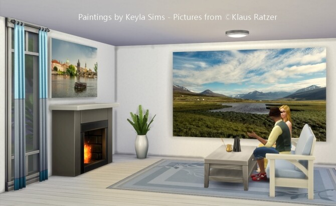 Sims 4 Paintings Klaus Ratzer at Keyla Sims
