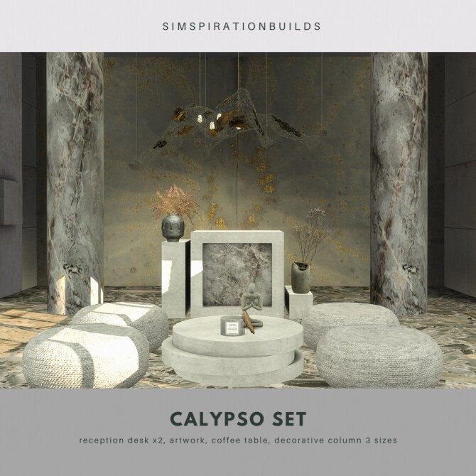 Calypso Set At Simspiration Builds Sims 4 Updates