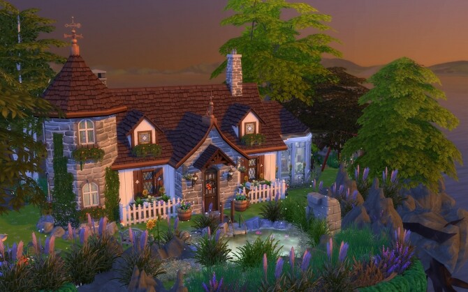 Sims 4 The Beanstalk Cottage by alexiasi at Mod The Sims