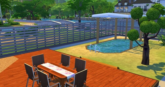 Sims 4 Stack Cube House by valbreizh at Mod The Sims