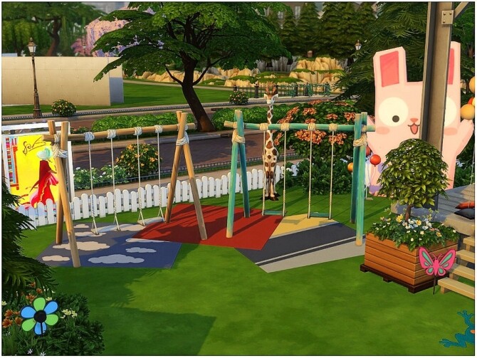 Sims 4 Bunny Park by lotsbymanal at TSR