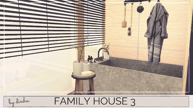 Sims 4 FAMILY HOUSE 3 at Dinha Gamer