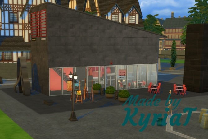 Sims 4 Coffee or Tea cafe at KyriaT’s Sims 4 World