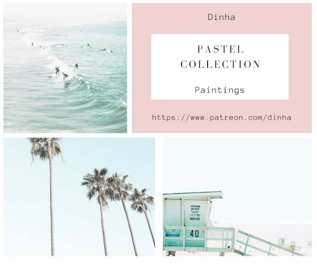 Sims 4 Pastel Collection: Paintings & Rugs at Dinha Gamer