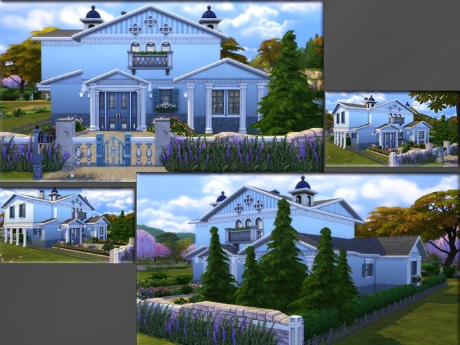 Sims 4 MB Blue River Lane home by matomibotaki at TSR