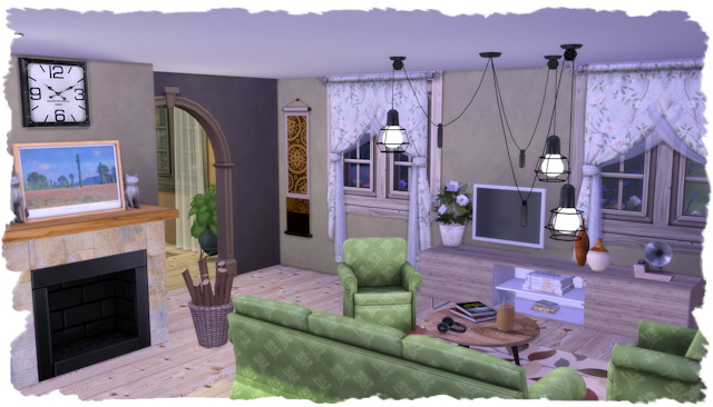 Sims 4 Sophia home by Chalipo at All 4 Sims
