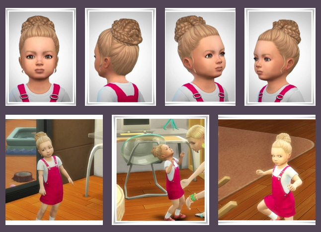 Sims 4 Liva Toddler Hair at Birksches Sims Blog