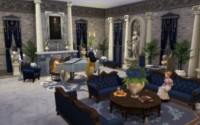 Sims 4 The French Chateau by alexiasi at Mod The Sims
