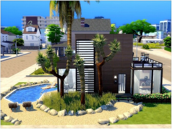 Sims 4 Lady House by lotsbymanal at TSR