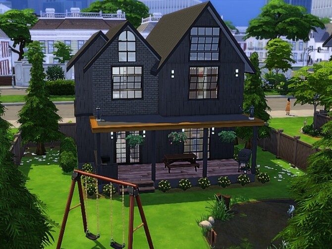 Sims 4 Dark Clara Home by GenkaiHaretsu at TSR