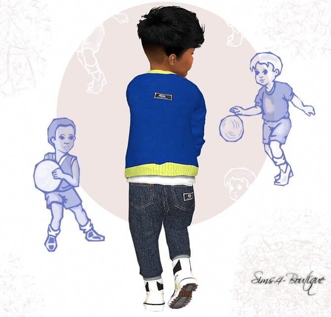 Sims 4 Designer Set for Toddler Boys 0109 at Sims4 Boutique