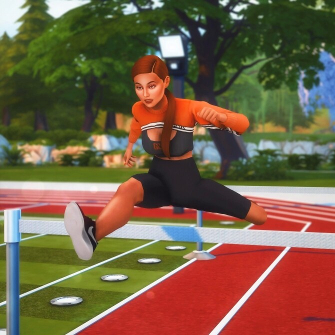 Sims 4 Hurdling Pose Pack at Katverse