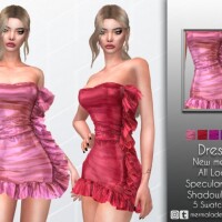 Long Dress for Children by plasticbox at Mod The Sims » Sims 4 Updates