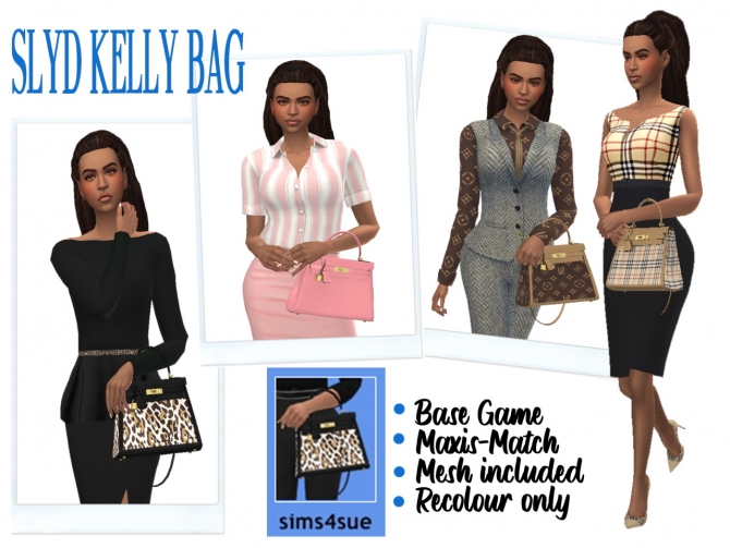 Slyd SLYD’S KELLY BAG at Sims4Sue » Sims 4 Updates