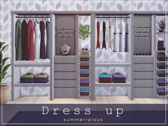 Dress Up room by Summerr Plays at TSR » Sims 4 Updates