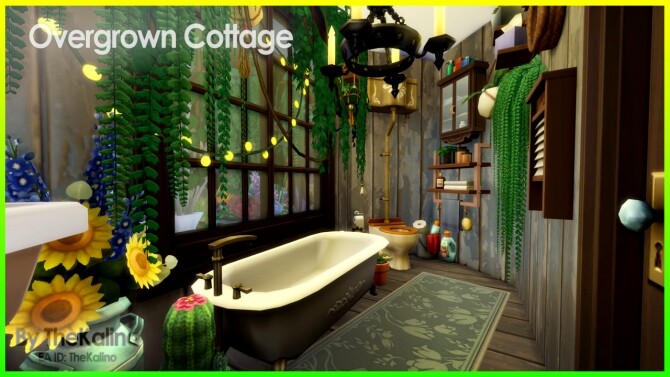 Sims 4 Overgrown Cottage at Kalino