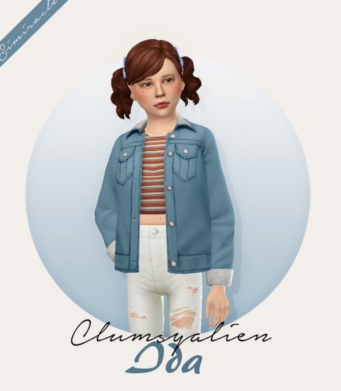 Sims 4 Clumsyalien Ida Jacket Kids Version at Simiracle