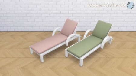 Outdoor Lounger Recolour at Modern Crafter CC
