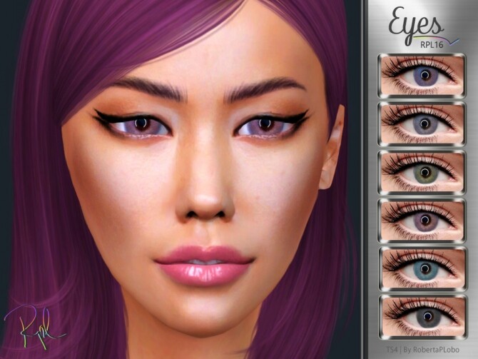 Sims 4 Eyes RPL16 by RobertaPLobo at TSR