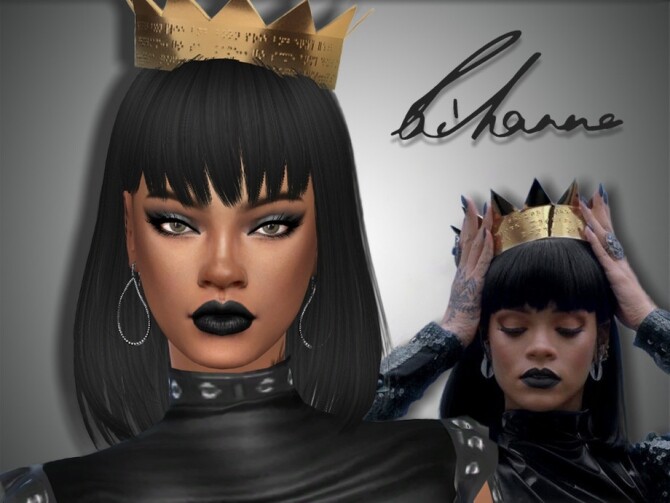 Sims 4 Rihanna by Jolea at TSR