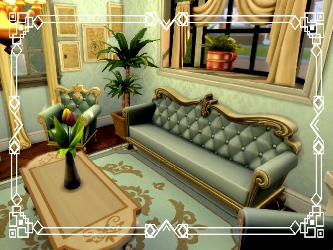 Sims 4 Mirabella home by GenkaiHaretsu at TSR