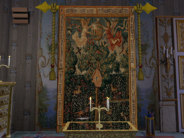 Sims 4 Angels & Royalty Tapestries Set II at Anna Quinn Stories
