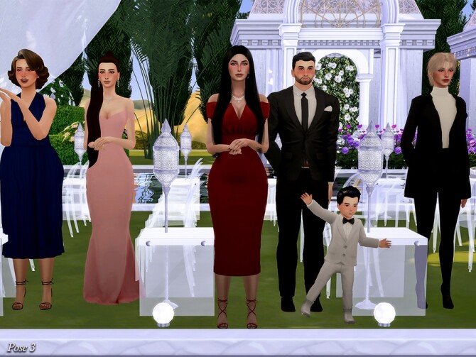 Sims 4 Wedding ceremony Pose Pack by Beto ae0 at TSR