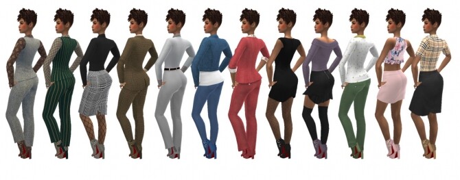 Sims 4 DALLASGIRL’S ANKLE BOOTIES at Sims4Sue