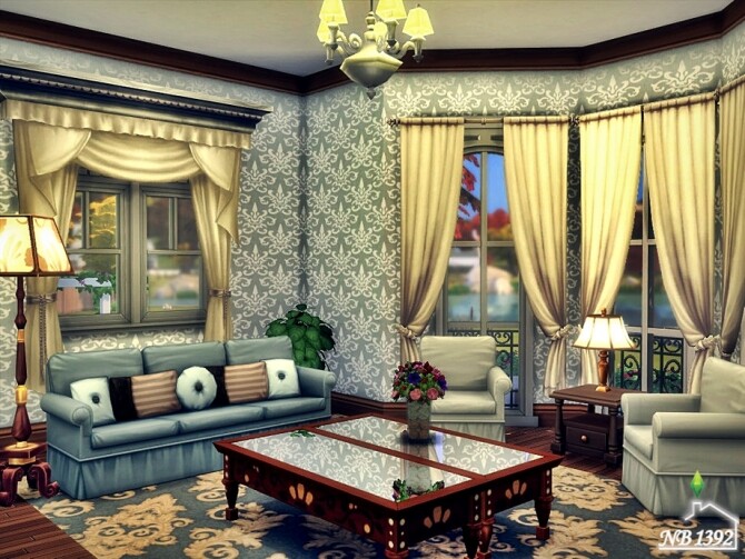 Sims 4 Just Vintage house by nobody1392 at TSR