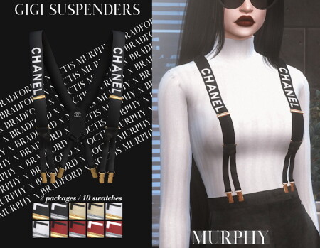 Gigi Suspenders by Silence Bradford at MURPHY