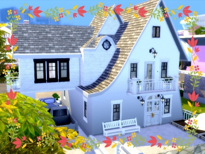 Sims 4 Provance home by GenkaiHaretsu at TSR