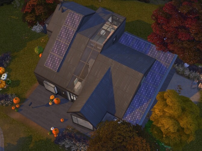 Sims 4 Autumn Kiss Lot by fredbrenny at TSR