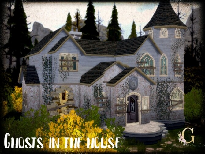 Sims 4 Ghosts in the house by GenkaiHaretsu at TSR