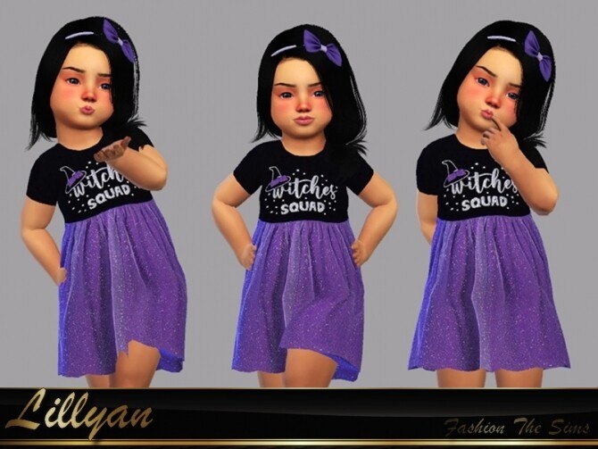 Sims 4 Dress baby Any by LYLLYAN at TSR