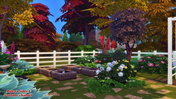 Sims 4 Autumn home at Sims by Mulena