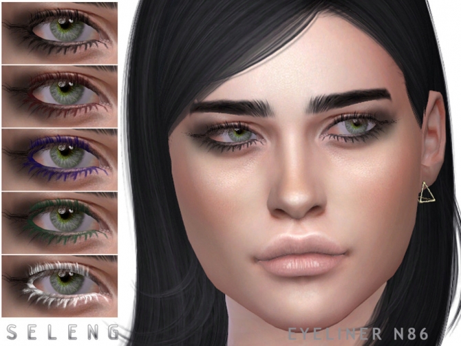 Eyeliner N86 by Seleng at TSR » Sims 4 Updates