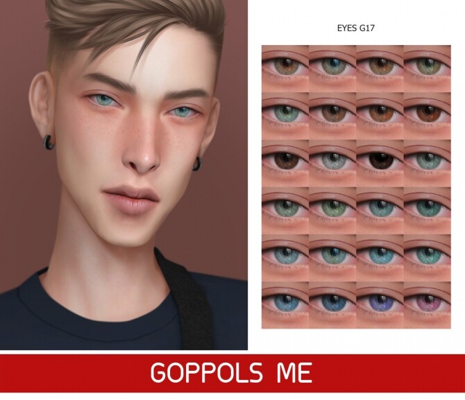Sims 4 GPME GOLD Eyes G17 at GOPPOLS Me