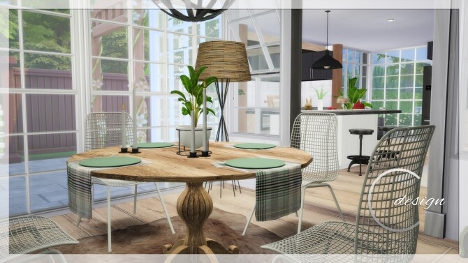 Sims 4 Scandi Dream Home at Cross Design
