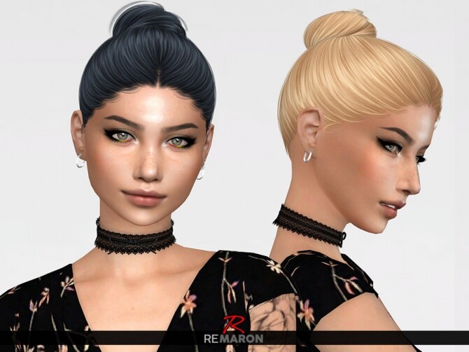Sims 4 Kendall Hair Retexture by remaron at TSR