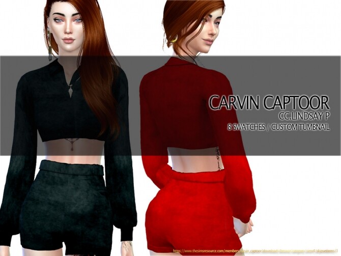 Sims 4 Lindsay P shorts by carvin captoor at TSR