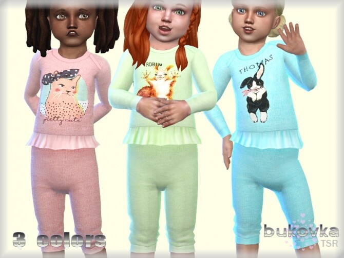 Sims 4 Kombidress & Skirt toddler by bukovka at TSR