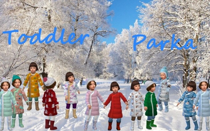 Sims 4 Toddler Parka at Birksches Sims Blog