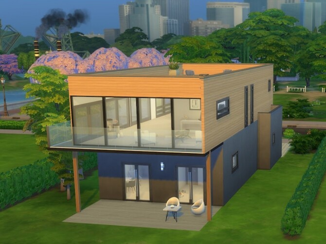 Sims 4 Villa Sogsti at KyriaT’s Sims 4 World