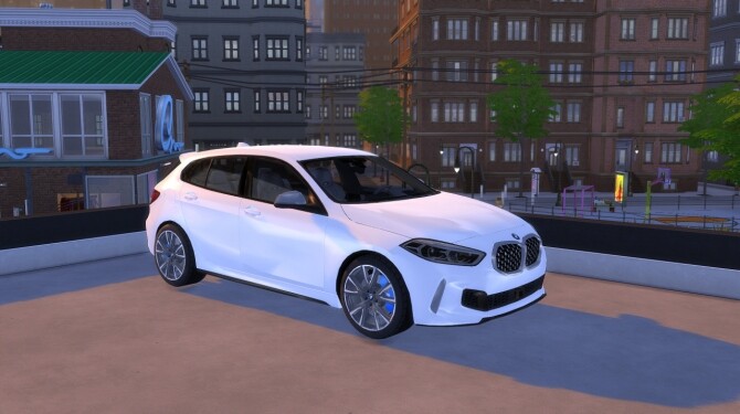 Sims 4 BMW 1 Series M Sport at LorySims